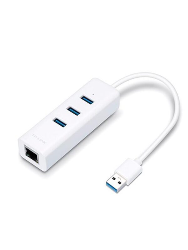 Adaptador de Red USB 3.0 Ethernet Gigabit UE330 + Minihub